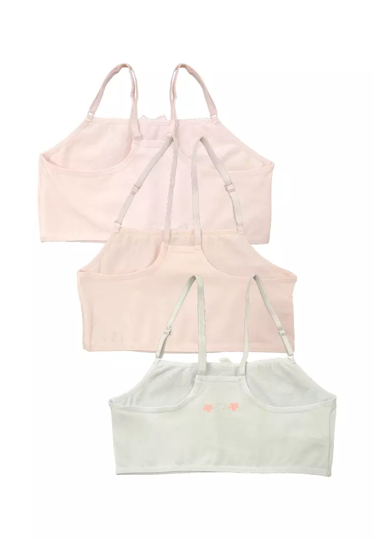Sakura Blooms 3-in-1 Baby Bra Underwear for Girls