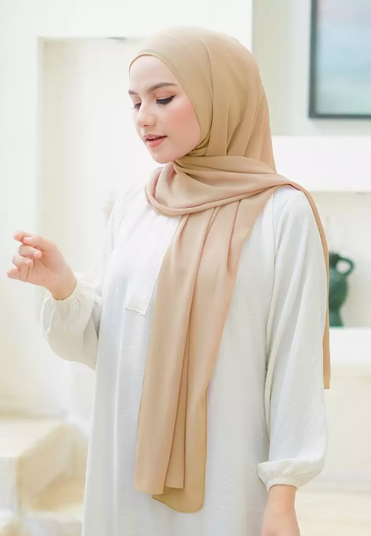 HIJAB INSTAN LATIFA - WALLNUT
