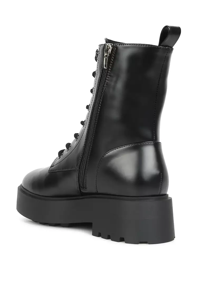 Topshop america biker hotsell boots