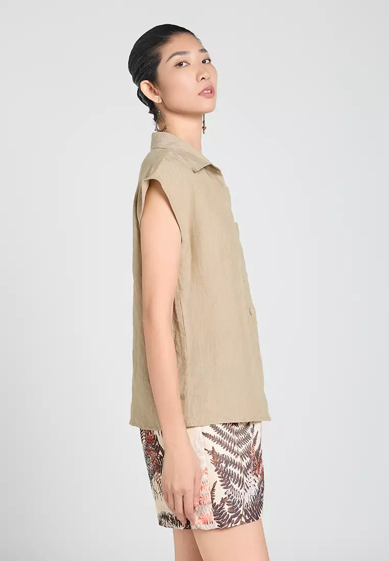 Patterned Jacquard Shorts