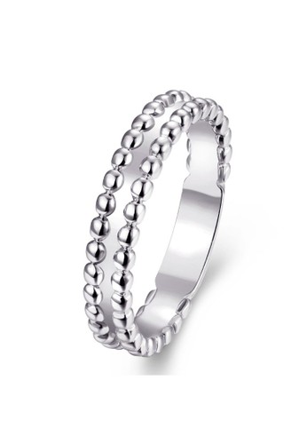 Jual Tiaria Tiaria Classic Ring Aksesoris Cincin Lapis Emas Putih Kzcr329 C 7 I03 Original Zalora Indonesia
