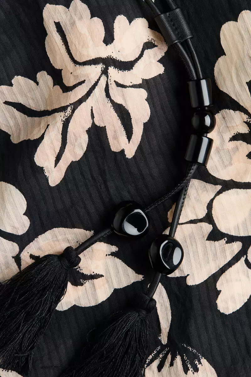 Belted tunic dress