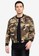 Fidelio green Camouflage Bomber Jacket 1F3C5AA0A23F5DGS_1