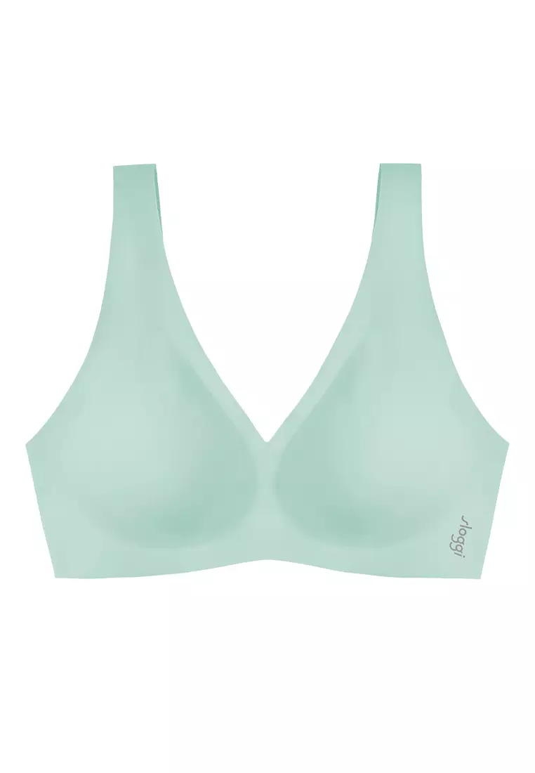 Sloggi Zero Feel Soft Bra For Women - Moroccan Mint