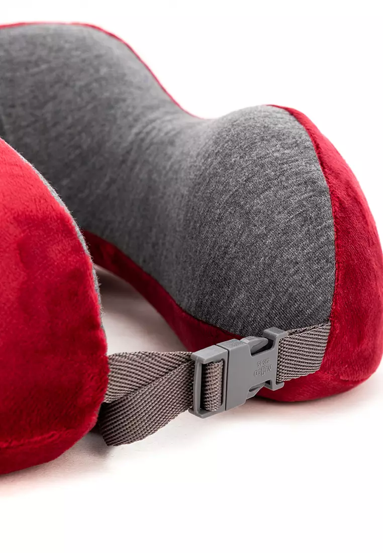 Perfect Rest Travel Neck Pillow Red