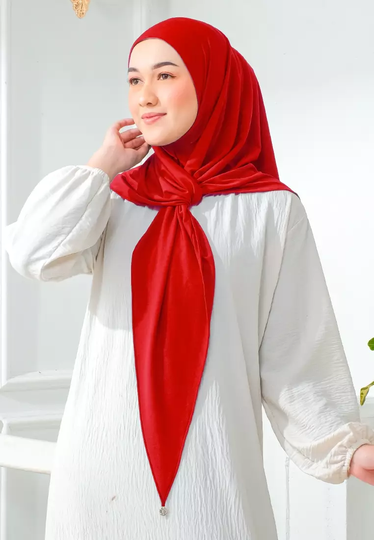 HIJAB INSTAN ZYANA - RED