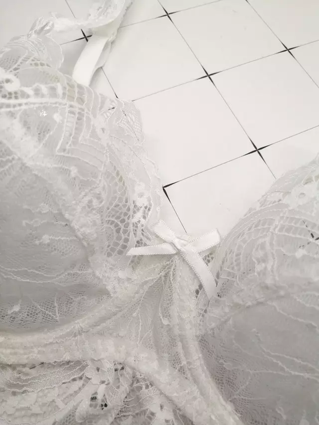 Lace Ultra-Thin See-Through Underwire Bra with Panty Set CA123109W