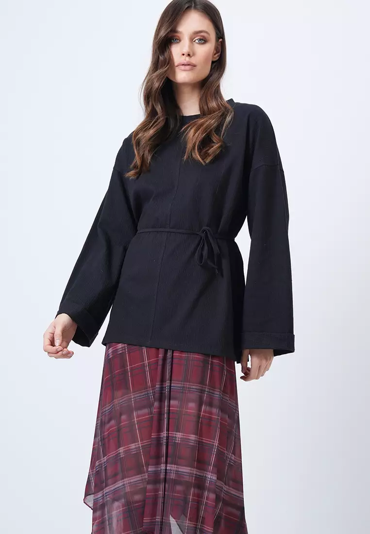 Waist Tie Blouse