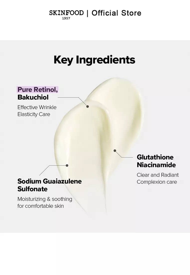 SKINFOOD - Black Cherry Retinol Daily Cream