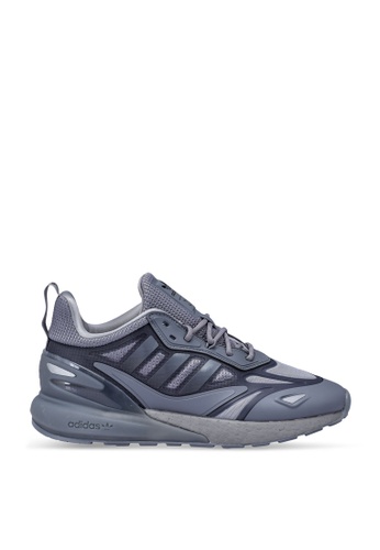 ADIDAS grey zx 2k boost 2.0 shoes A8A85SHC93C9EEGS_1