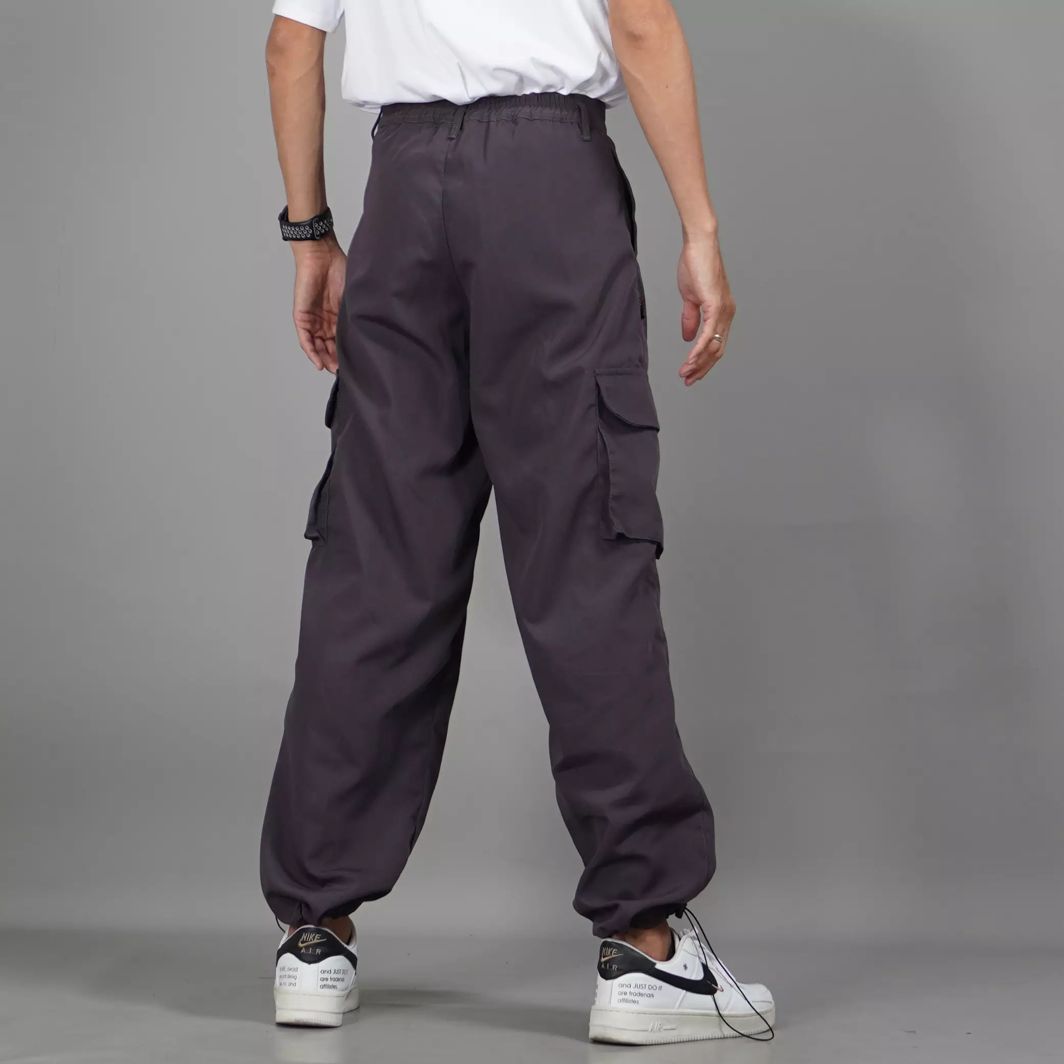  REAGAN Celana Cargo Loose Pants Pria Celana Kargo Loose Fit Pria - ABU