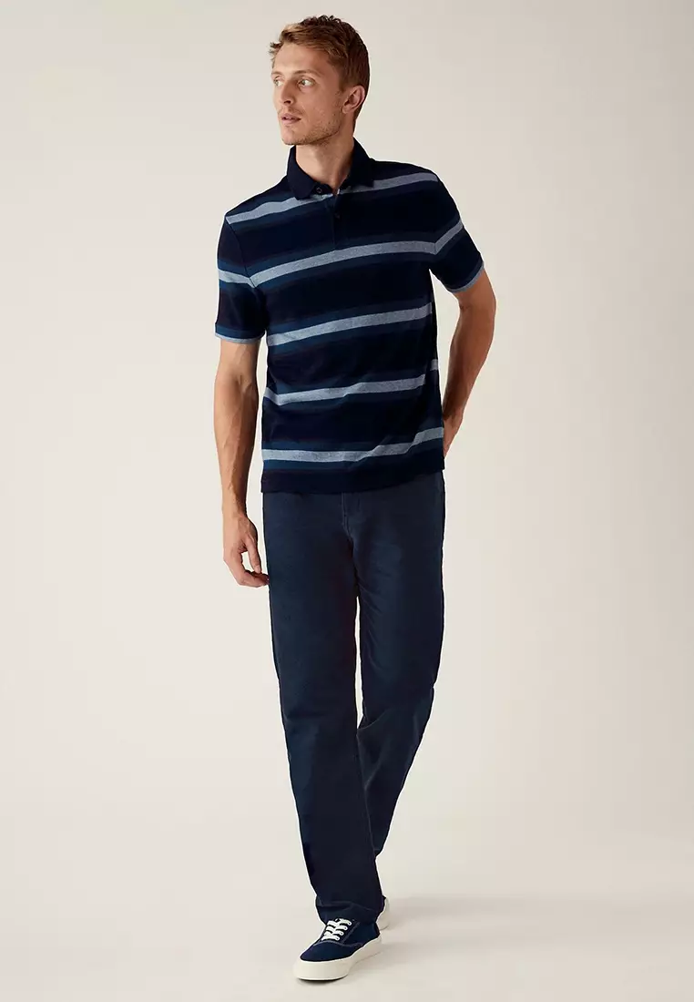 Regular Fit Moleskin Trousers