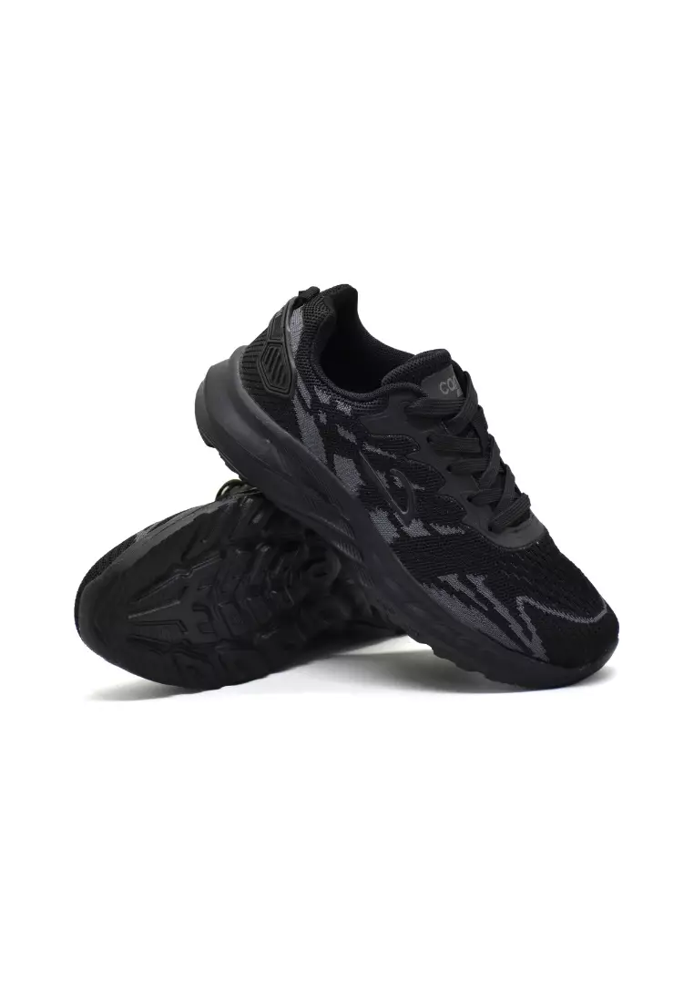 Carvil Sepatu Pria Marteen-SM Black/Black