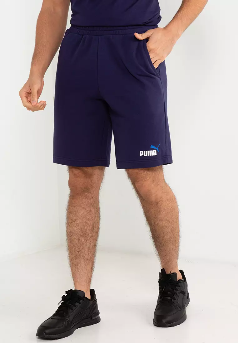 Puma navy hot sale shorts