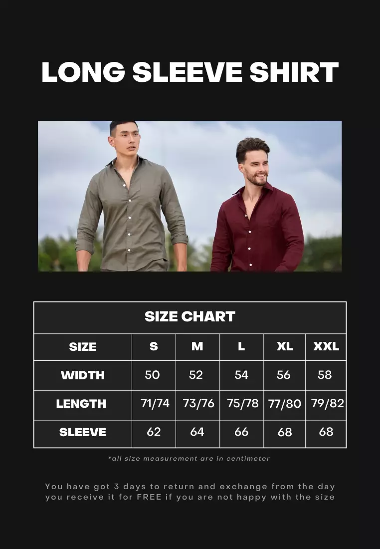 Key West Kemeja Linen Lengan Panjang Pria Hitam Motif | Linen Long Sleeve Shirt Men Patterned Black