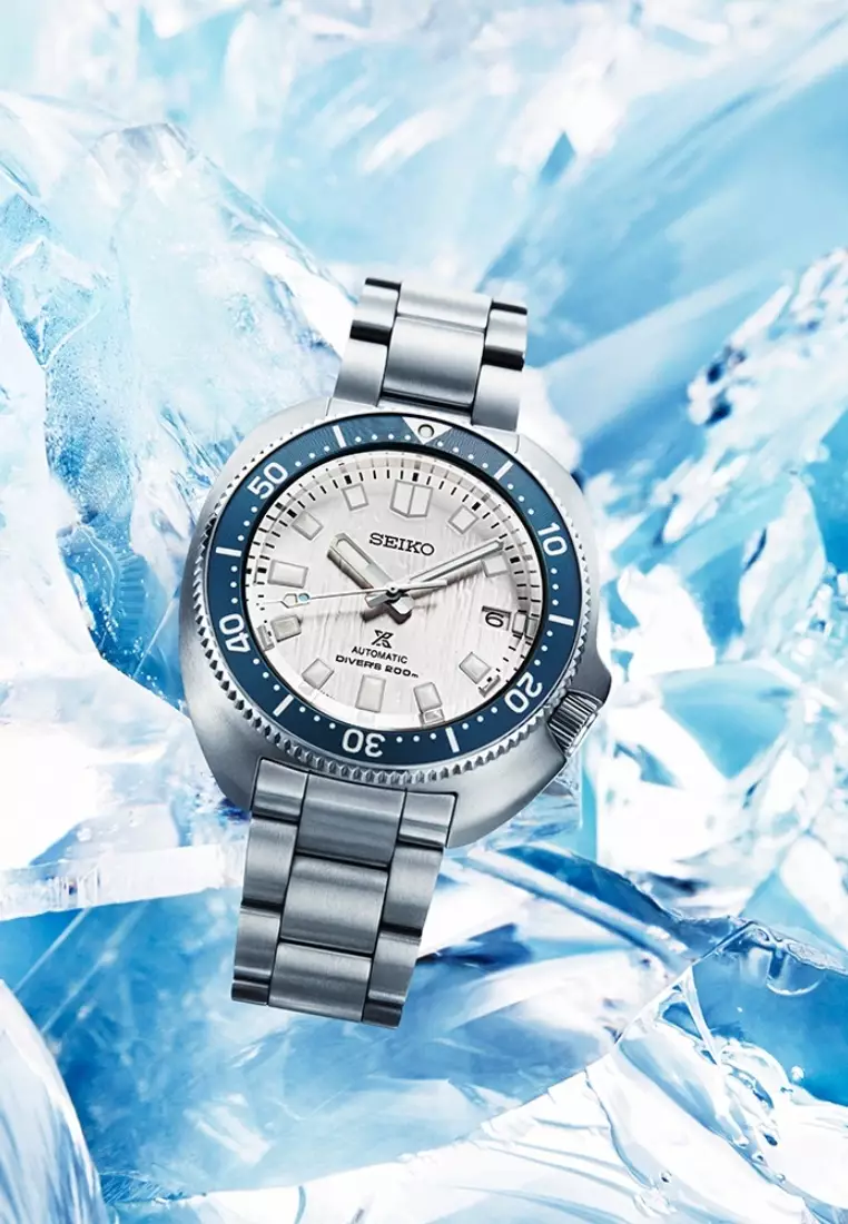 Seiko Prospex Glacier ‘Save the Ocean’ 1970 Re-Interpretation Special Edition Watch SPB301J1