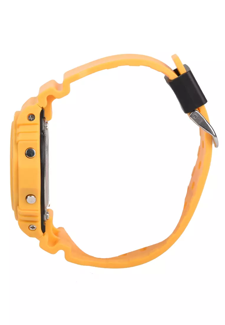 Jam Tangan Pria - Yellow - Resin Strap - DG5110-B