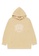 DRUM beige Sensible Embroidery Longline Hoodie - Beige 903D0AA7F200FAGS_1