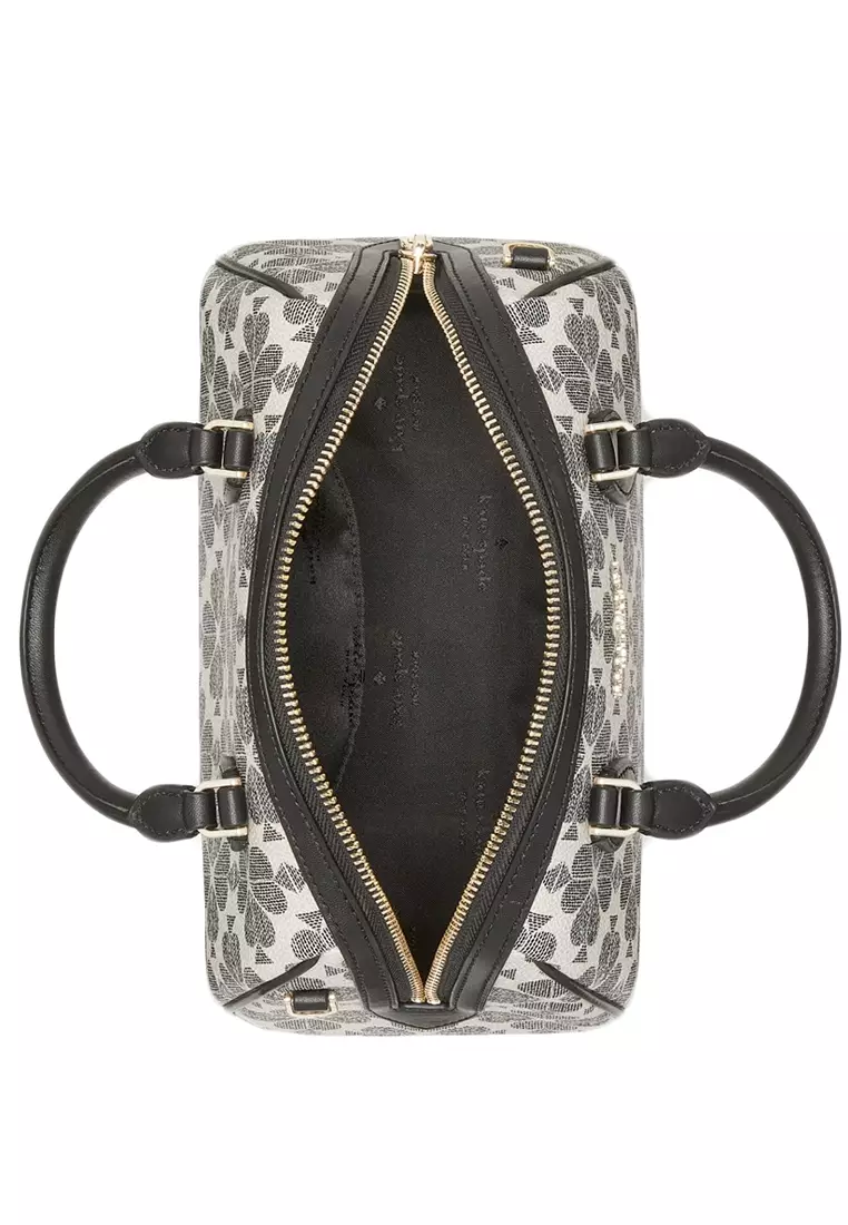 Spade Flower Small Dolly Duffle - Black