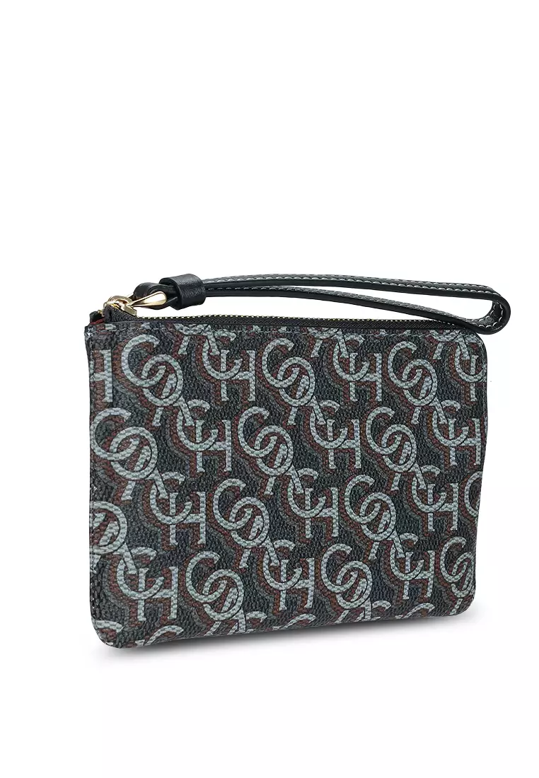 COACH®  Long Zip Around Wallet With Snowman Print