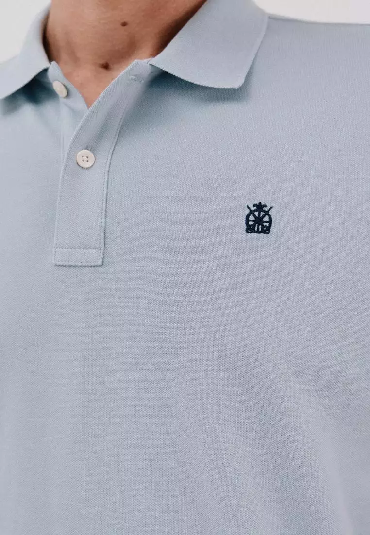 Basic Piqué Polo Shirt