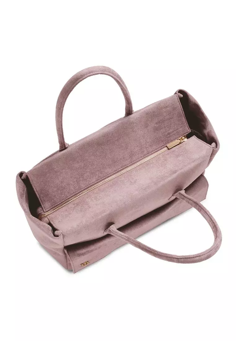 Aure M Tote Suede - Blush