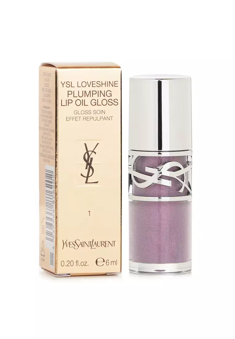 YVES SAINT LAURENT - Loveshine Plumping Lip Oil Gloss - # 01 Thunder Stealer 6ml