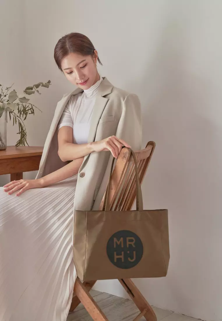 BONO V Nylon Shoulder Bag Olive Khaki