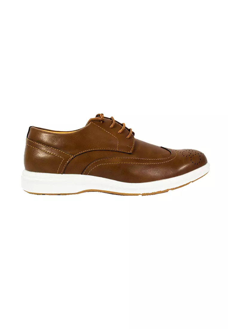 Discount on Mario D' boro Runway  shoes - SKU: Men's Formal Oxford Shoes MX 24159 Brown C62