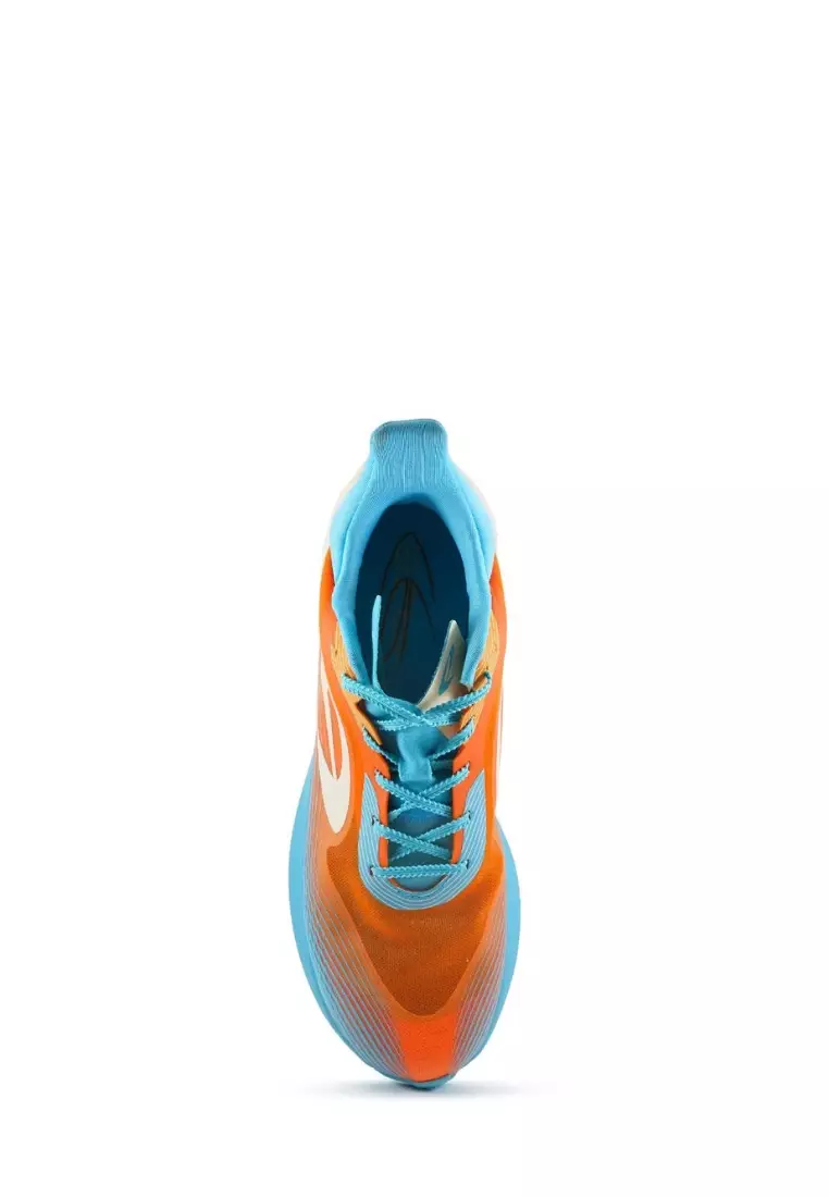 910nineten HAZE PRO sepatu lari - Orange/Putih-Gading/Biru Tosca