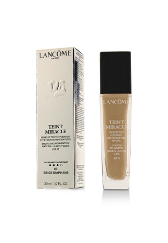 Lancome LANCOME - Teint Miracle Hydrating Foundation Natural Healthy Look SPF 15 - # 03 Beige Diaphane 30ml/1oz D7B64BEC883E8FGS_1