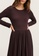 Mango red Pleated Knitted Dress BD34CAAC607F26GS_3