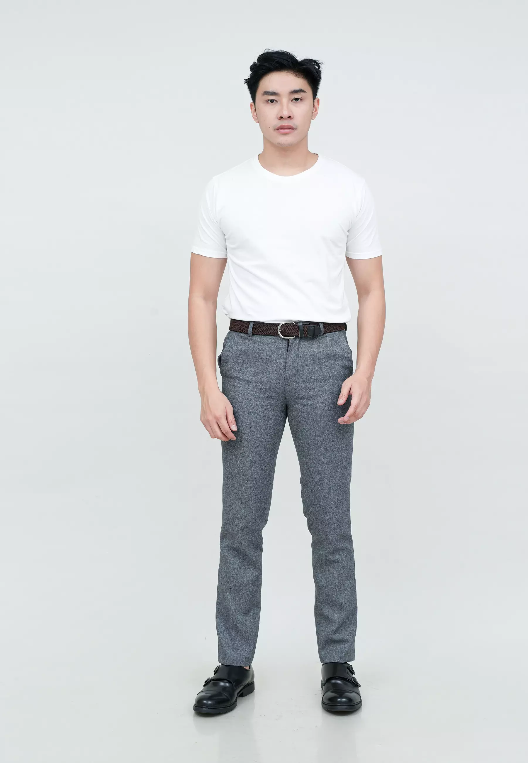 Houseofcuff Ikat Pinggang Rajut Belt Sabuk Pria Unisex Coklat