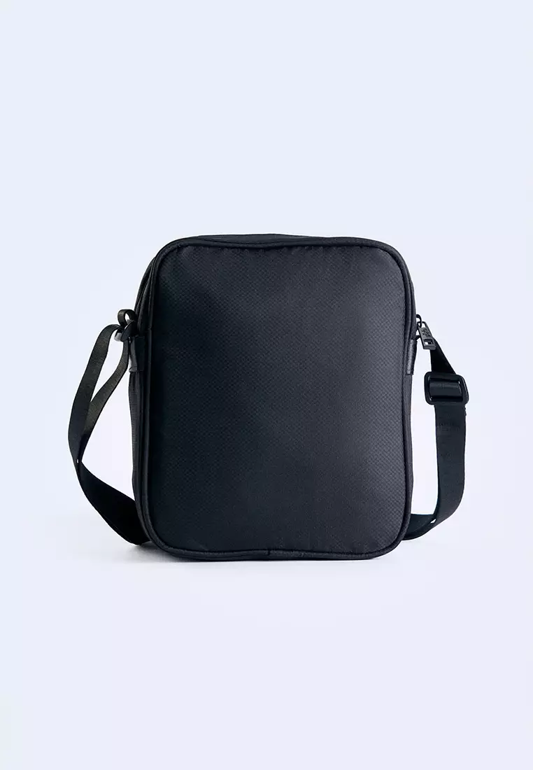 Multi Compartment Water Repellent Sling Bag