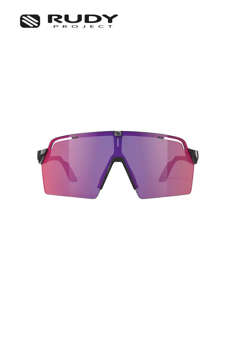 Spinshield Pro Sports Performance Sunglasses – Black Gloss MLS Red |