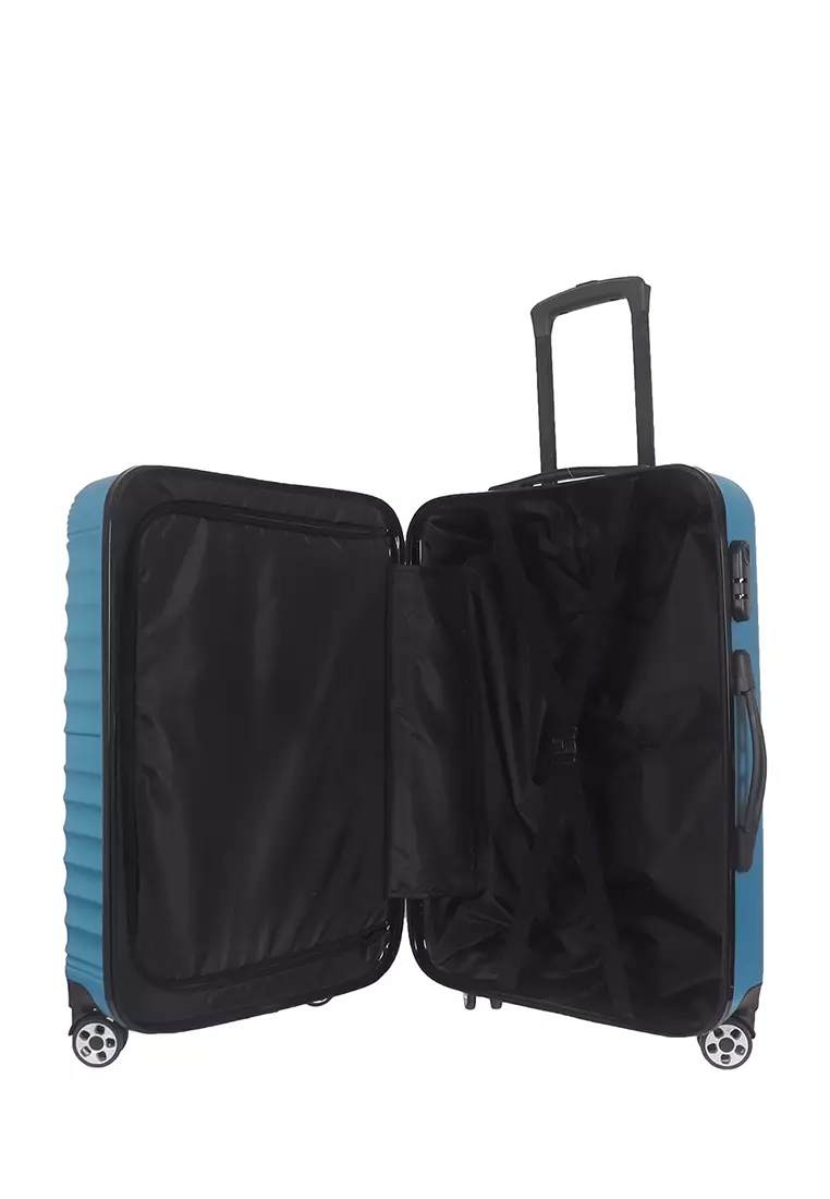 Koper - Trolley Case Polo Design 16501-08  24 inch Light Blue