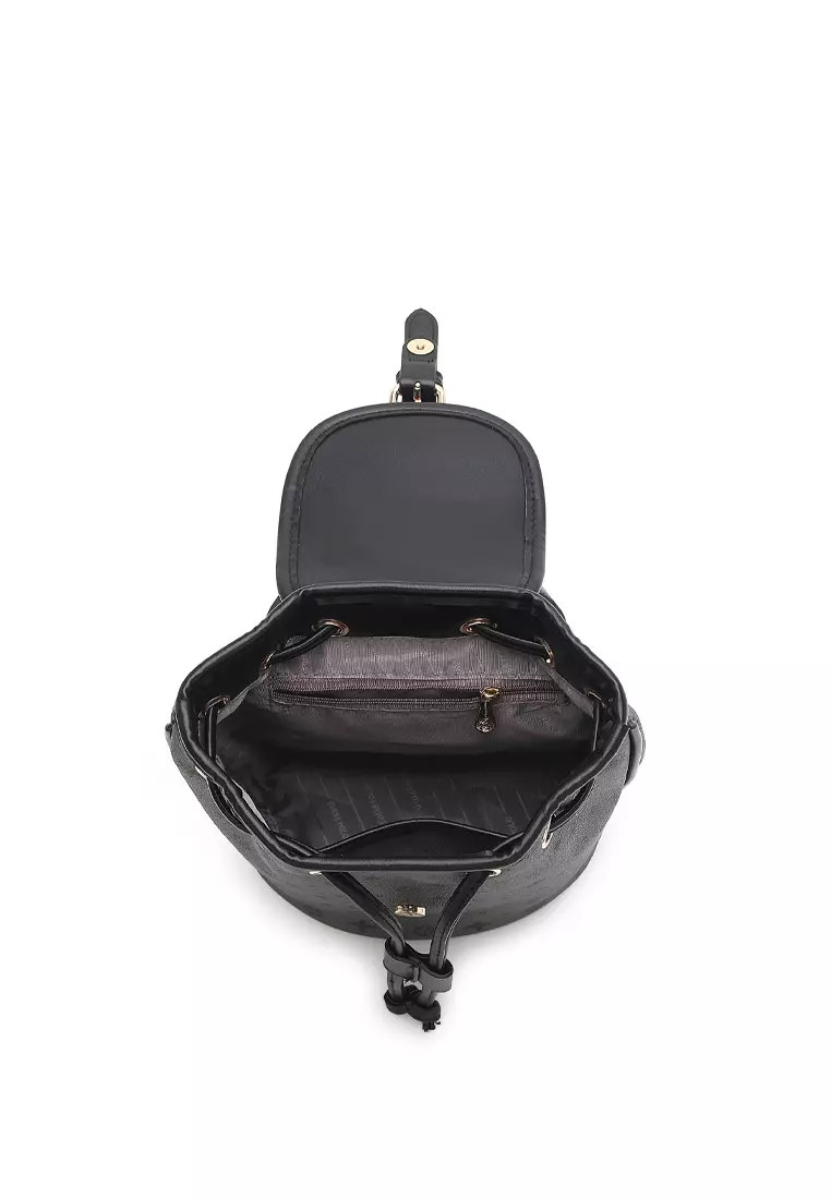 Women's Monogram Mini Backpack - Black