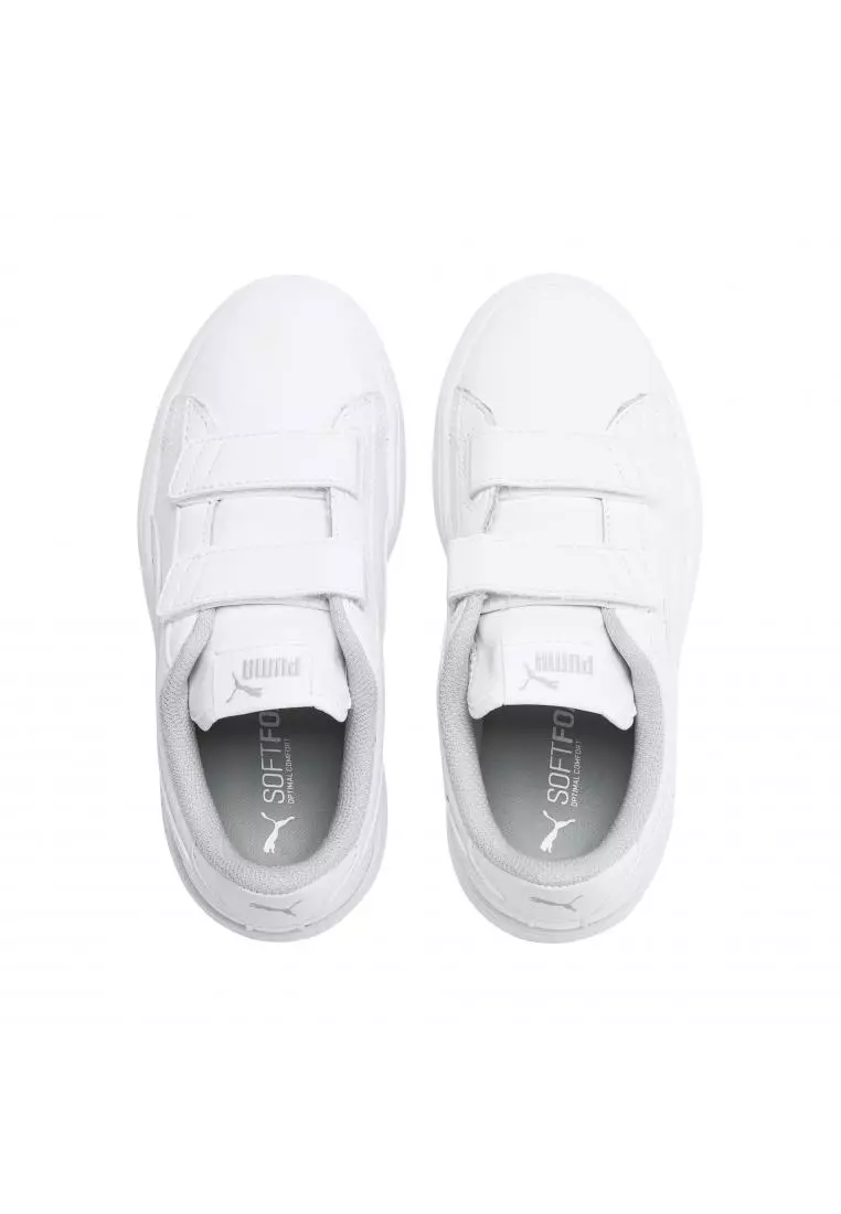 Puma white strap shoes best sale
