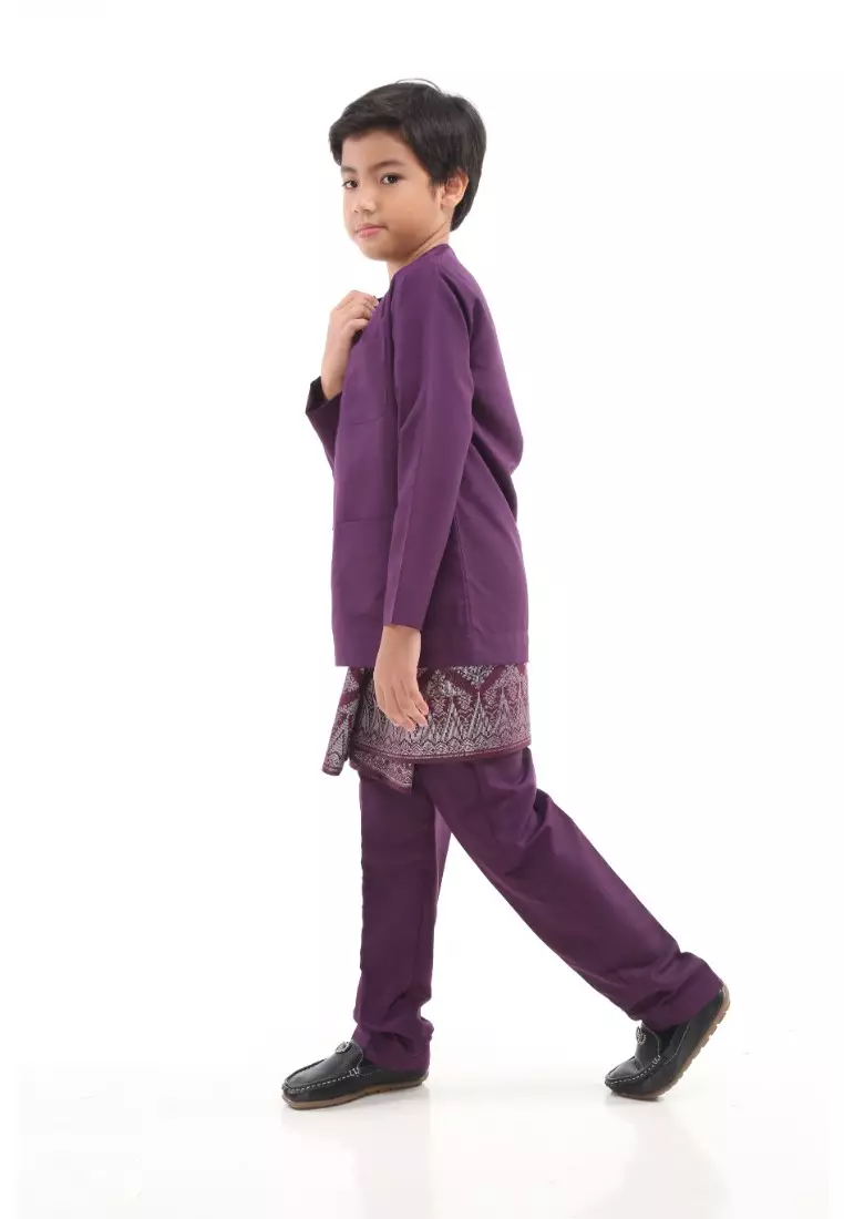 Baju Melayu Moden Teluk Belanga For Kids