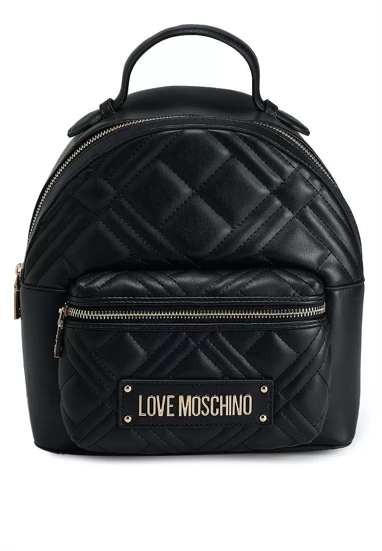 Buy Love Moschino Logo Quilted Backpack (nt) 2025 Online ZALORA