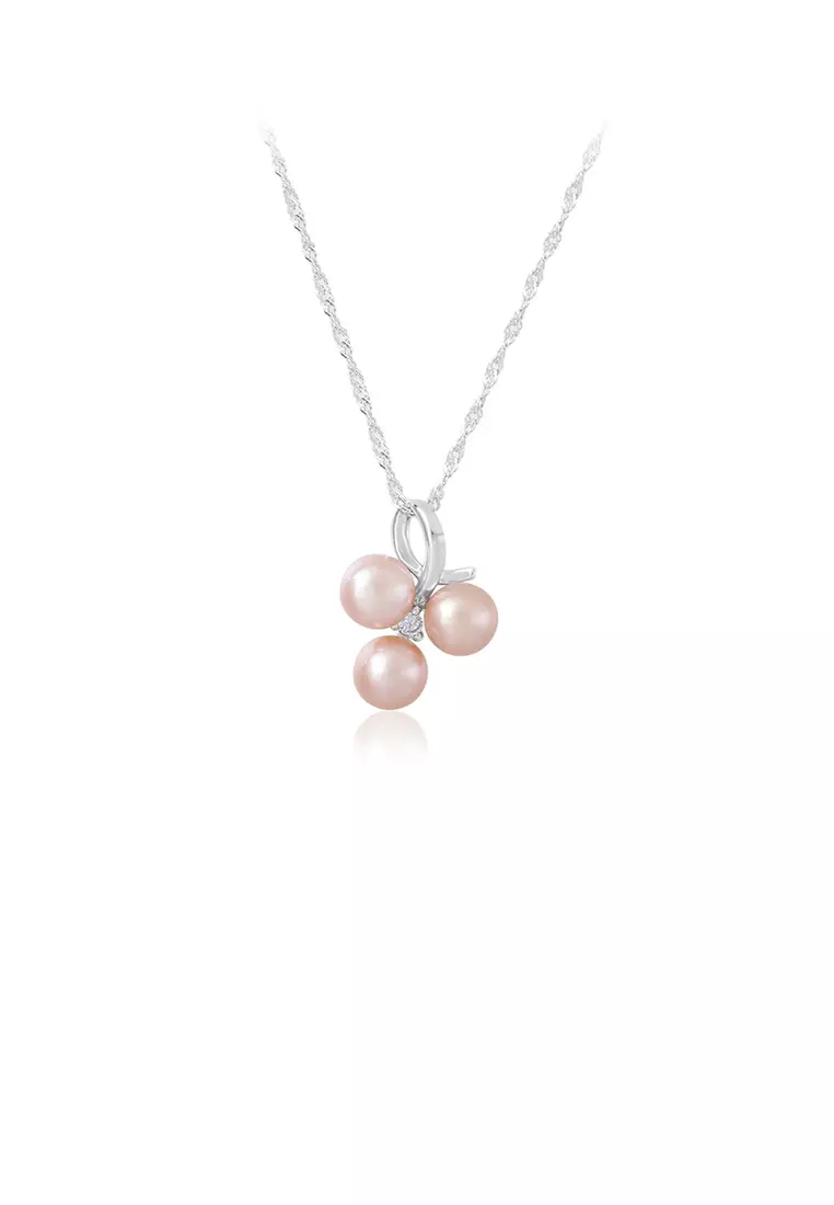 Purple pearl outlet pendant