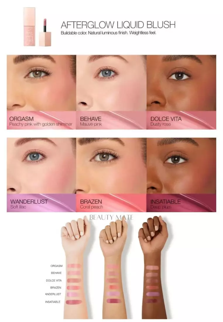 Afterglow Liquid Blush Behave