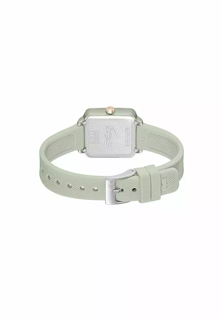 12.12 Flow Women's Watch Green Silicone Strap - Green Dial 2001387