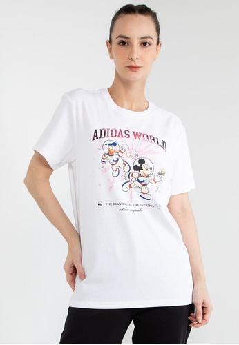ADIDAS white disney graphic t-shirt 71817AA0991CDBGS_1