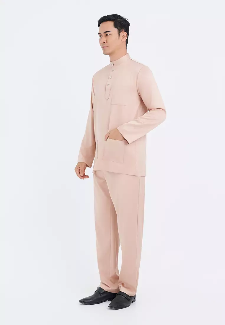 Gene Martino - Faez Baju Melayu Slim Fit Sedondon – Adult 1292