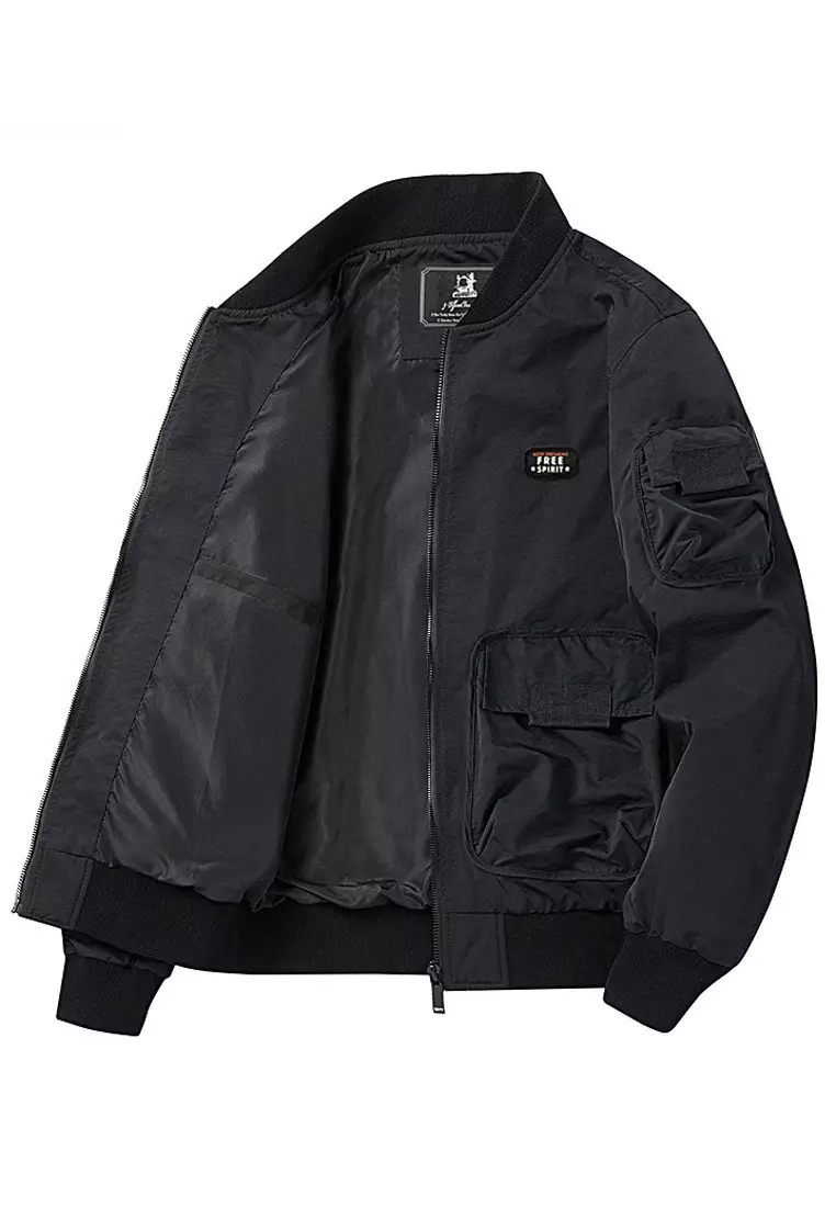 Casual Military Style Bomber Jacket