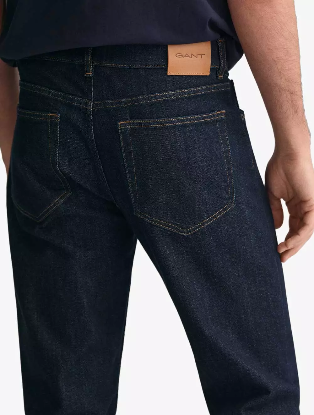 GANT - Pakaian Pria - Regular Gant Jeans - Dark Blue