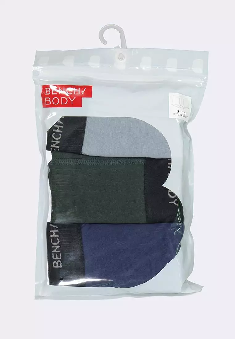 Men's 3-in-1 Pack Boxer Brief