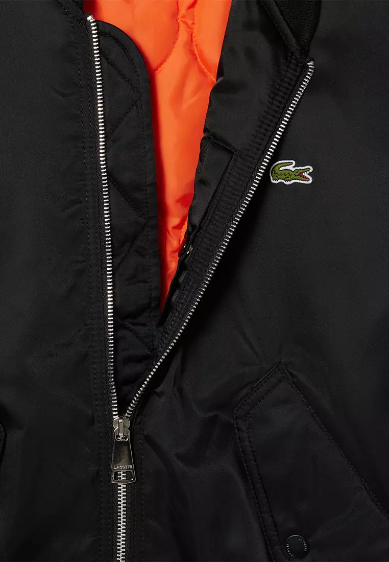 Water-Repellent Padded Bomber Jacket