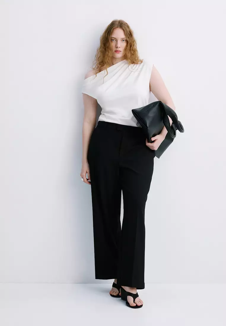 Asymmetric Ruched Top